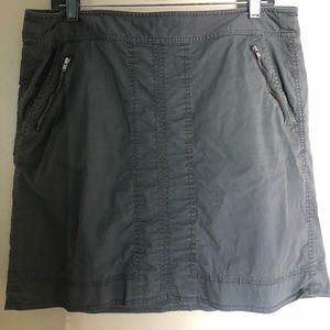 Ann Taylor Loft Grey denim skirt